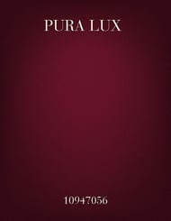 Agnus Dei, Pura Lux Mass SATB choral sheet music cover Thumbnail
